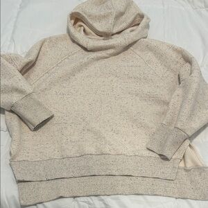 CALIA Cream Speckled Hoodie Sweater